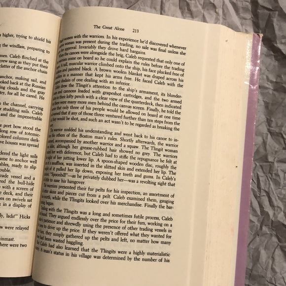 ⭐️3 for $15⭐️ Hardcover | The Great Alone by Janet Dailey - Picture 4 of 4